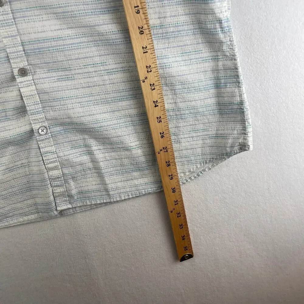 Calvin Klein Cotton with Stretch Long Sleeve Button Up Shirt SZ XXL Slim Fit
